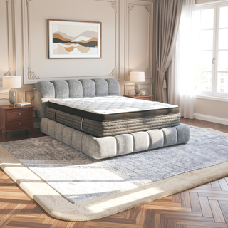 Sunvega 16 in. Hybrid Pocket Coil and Gel Memory Foam Mattress for Enhanced Support