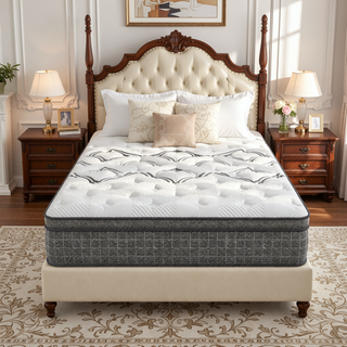 Sunvega Diamond Soto Cooling Copper Conforming Hybrid Luxurious Euro-Top Mattress