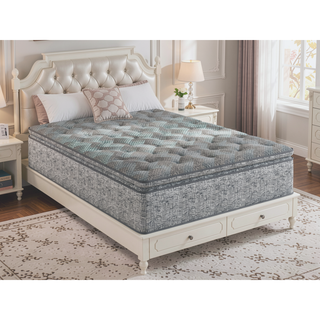 Sunvega 12" Euro Top Mattress with Cooling Gel Foam and Plush Comfort Support King