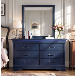 Sunvega Led Lighting 2 Drawer Nightstand with Spacious Drawers in Transitional Style