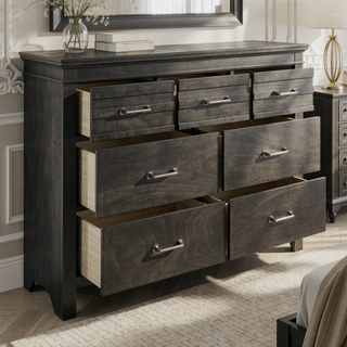 Sunvega White Finish Transitional Style Wooden Nightstand with 2 Dovetail Drawers