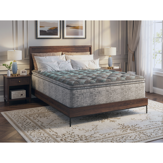 Sunvega 10 Inch Euro Top Plush Mattress with Cooling Foam and Reinforced Support