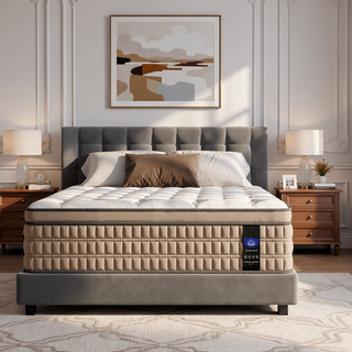 Sunvega King Hybrid Mattress with Gel Memory Foam Pocket Springs for Hotel Comfort