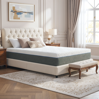 Sunvega Gel Infused Memory Foam Mattress with Edge Support and Air Grid Queen