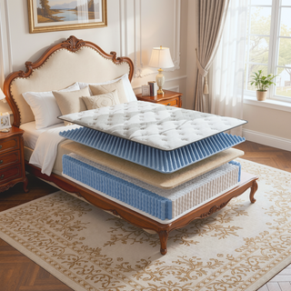 Sunvega Diamond Nina Copper Cooling Supportive Hybrid Mattress with Euro-Top
