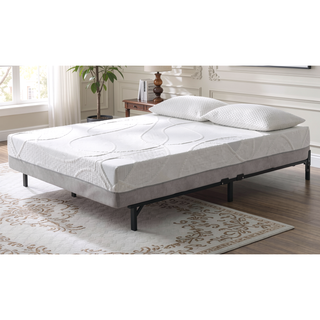 Sunvega Medium Firm 12 Inch Green Tea & Charcoal Infused Memory Foam Mattress for Freshness