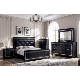 Sunvega Contemporary Silver Chest with Crocodile Texture Diamond Crust Handles