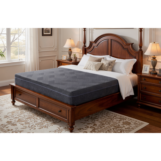 Sunvega 11-Inch Twin Size Green Tea Gel-Infused Memory Foam Mattress in a Box
