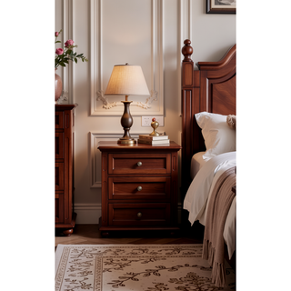 Sunvega Dark Brown Tufted Polyurethane Upholstered King Size Bed Frame