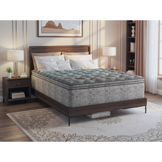 Sunvega 13" Plush Mattress with Cooling Technology and Individually Wrapped Coils