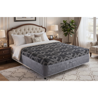 Sunvega 14 Inch Smooth Top Hybrid Ultra Plush Queen Mattress with Ice Cover
