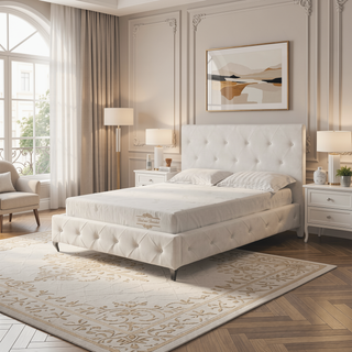Sunvega 3-Layer Extra Firm Twin Mattress with Aloe Infusion Roll-Compressed in Box