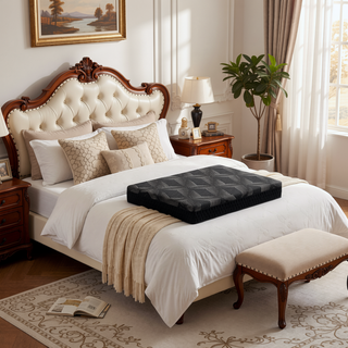 Sunvega Diamond Matrix Copper Cooling Hybrid Waterfall Top Mattress with Medium Feel