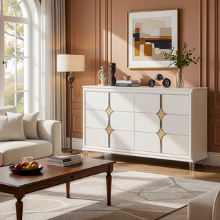 Sunvega Plush Seating Bedroom Bench with Acrylic Legs and Silver Tips
