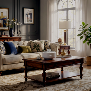Sunvega Dark Blue and Black Upholstered Bench with Retro Hairpin Legs for Entryways