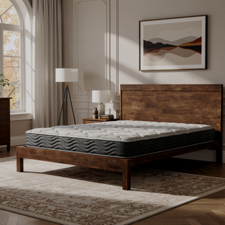 Sunvega Hybrid 12 Inch Medium Firm Queen Mattress with Pocketed Coils