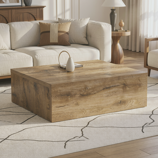 Sunvega Wall-Mounted Nightstand with Drawer for Bedroom and Living Room