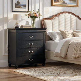 Sunvega Dark Brown Tufted Polyurethane Upholstered King Size Bed Frame
