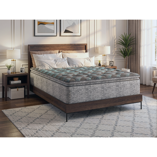 Sunvega 10 Inch Euro Top Plush Mattress with Cooling Foam and Reinforced Support