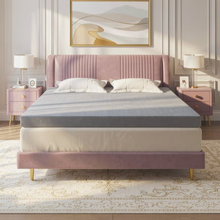 Sunvega Extra Firm Twin Mattress Topper with High Density Foam for Spine Alignment