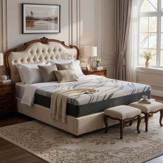Sunvega Gel Memory Foam Mattress with Cooling Fabric and Dynamic Edge Coils