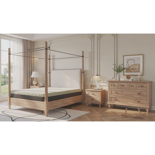 Sunvega Twin Firm Gel Memory Foam Tight Top 8 Inch Mattress with Anti-Microbial Cover