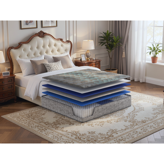 Sunvega Medium Comfort 11" Hybrid Mattress with Cooling Support and DuraLast Foam