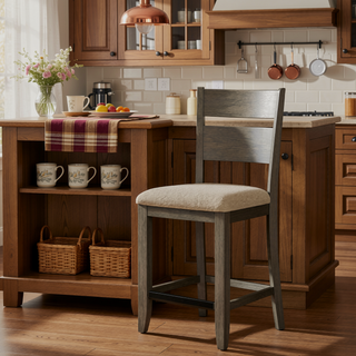 Sunvega 6 Piece Dark Brown Mangrove Casual Dining Set for Gatherings