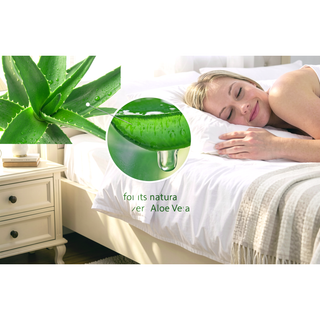 Sunvega 3-Layer Extra Firm Memory Foam Twin Mattress with Cooling Aloe Infusion
