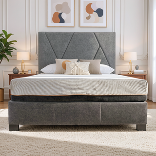 Sunvega 10 Inch Cooling Copper Infused Memory Foam Kids Mattress Twin XL Size