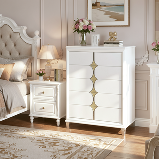 Sunvega Plush Seating Bedroom Bench with Acrylic Legs and Silver Tips