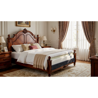 Sunvega 10 Inch Cooling Copper Infused Memory Foam Mattress Queen Size
