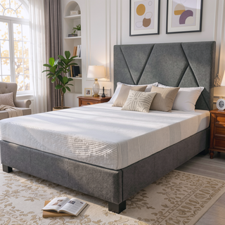 Sunvega 8 Inch Cooling Copper Infused Memory Foam Mattress Cal King Size