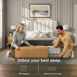 Sunvega 10 Inch Full Size Breathable Cooling Gel Memory Foam Hybrid Mattress