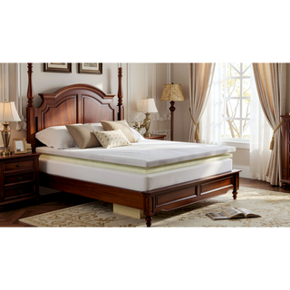 Sunvega 10 Inch Cooling Copper Infused Memory Foam Mattress Full Size Plush Support