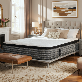 Sunvega 14 in. King Size Hybrid Pocket Coil and Gel Memory Foam Mattress