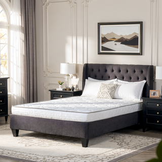 Sunvega High-Density Reversible Foam Mattress with Quilted Design for Support