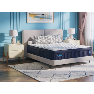 Sunvega 14 Inch Queen Size Medium Firm Hybrid Mattress with Memory Foam
