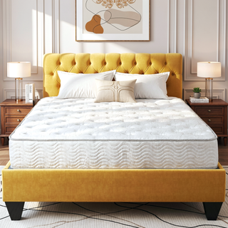 Sunvega King Size Pocket Coil Bed in a Box Mattress with Plush Foam Layers