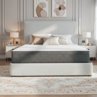 Sunvega Gel-Infused Memory Foam Mattress with Edge Support and Cooling Cover Twin