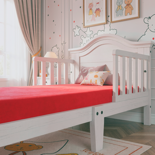 Sunvega Kids 5 Inch Red Twin Mattress with Water Resistant Cover and Memory Foam