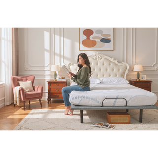 Sunvega 8 Inch Memory Foam Mattress with 6 Inch High Density Base Foam