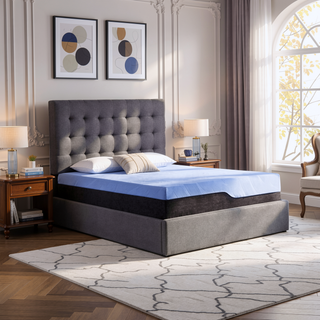 Sunvega 12 Inch Hybrid Cooling Gel Memory Foam and Coil Kids Mattress Twin XL