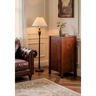 Sunvega Dark Brown Tufted Polyurethane Upholstered King Size Bed Frame