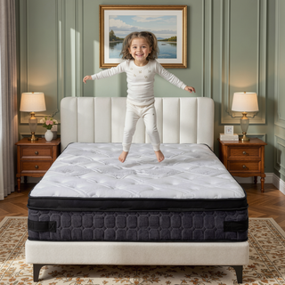 Sunvega 10 Inch Full Size Breathable Cool Cover Memory Foam Hybrid Mattress