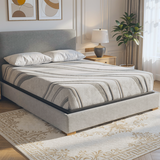 Sunvega Diamond Pro Gel Memory Foam 10" Medium Feel Cooling Mattress for Cal King
