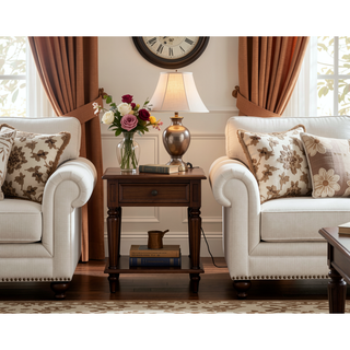Sunvega Transitional Upholstered Dining Bench with Nailhead Tufted Seat and Black Legs