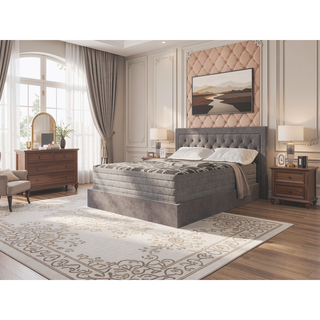 Sunvega 12 Inch Smooth Top Hybrid Medium Plush Twin Mattress with Ice Cover