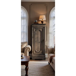 Sunvega Traditional Gray Storage Chest with Timeless Style and Durable Craftsmanship