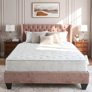Sunvega Premium 9 Inch Medium Pocket Coil Bed in a Box Spring Mattress